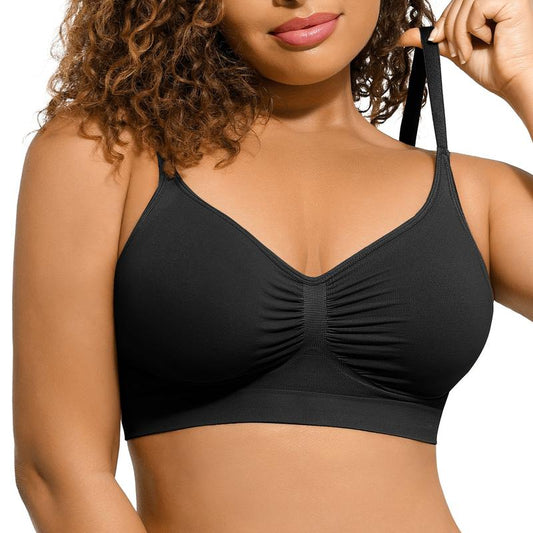 🔥Buy One Get One Free - Women's Wireless Sculpt Bra Comfort Bralettes No Underwire Unlined Cami Seamless Bra