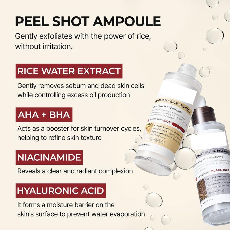 Buy Get One Free - Serums for Brightening, Exfoliating, and Moisturizing - Suitable for All Skin Types