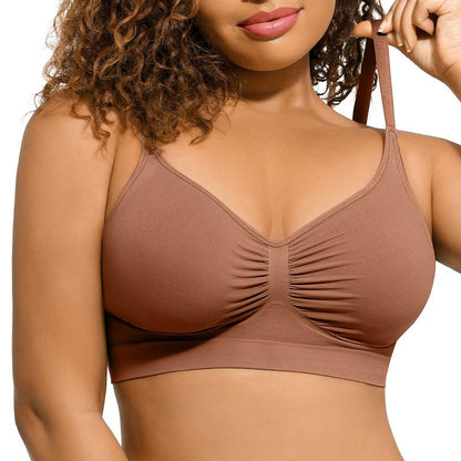 🔥Buy One Get One Free - Women's Wireless Sculpt Bra Comfort Bralettes No Underwire Unlined Cami Seamless Bra