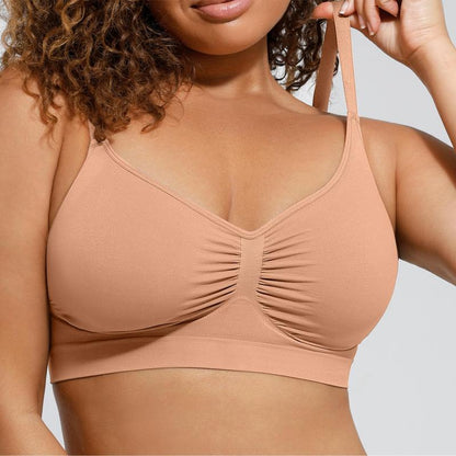 🔥Buy One Get One Free - Women's Wireless Sculpt Bra Comfort Bralettes No Underwire Unlined Cami Seamless Bra