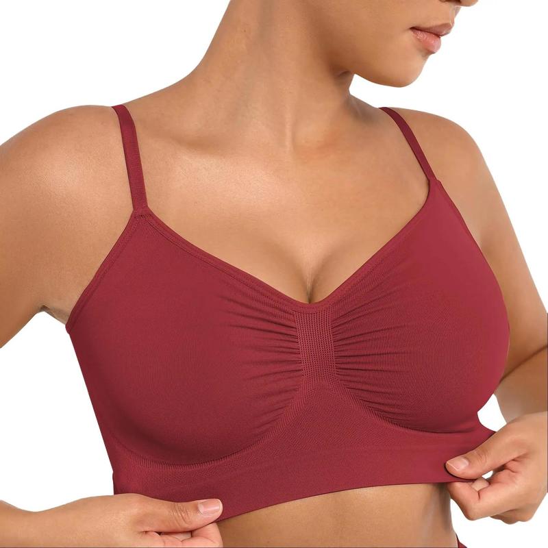 🔥Buy One Get One Free - Women's Wireless Sculpt Bra Comfort Bralettes No Underwire Unlined Cami Seamless Bra