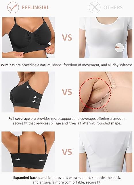 🔥Buy One Get One Free - Women's Wireless Sculpt Bra Comfort Bralettes No Underwire Unlined Cami Seamless Bra