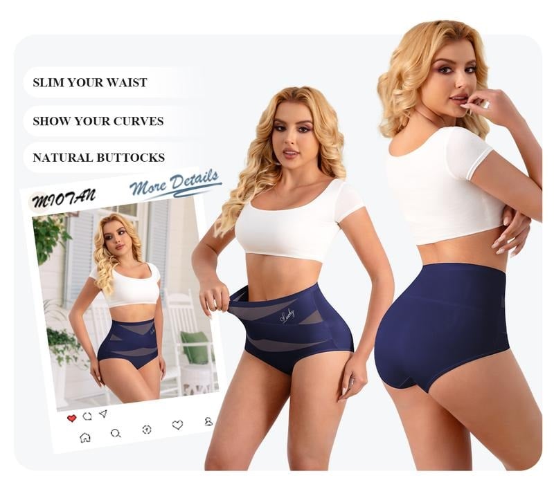 Buy 1 Get 3 Free - Super High-Waist Shaping Panties for Women