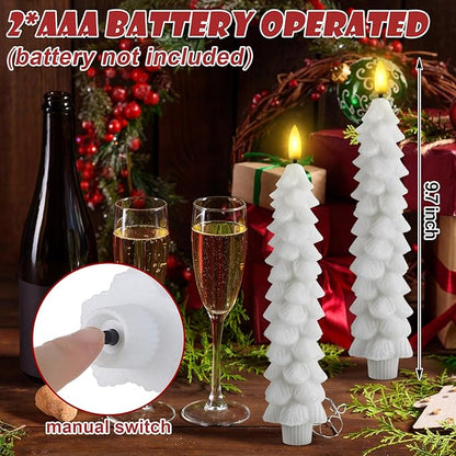 🔥Save 50% OFF - Funtery Flameless Taper Candles 🕯