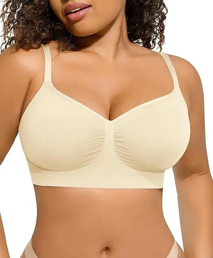 🔥Buy One Get One Free - Women's Wireless Sculpt Bra Comfort Bralettes No Underwire Unlined Cami Seamless Bra