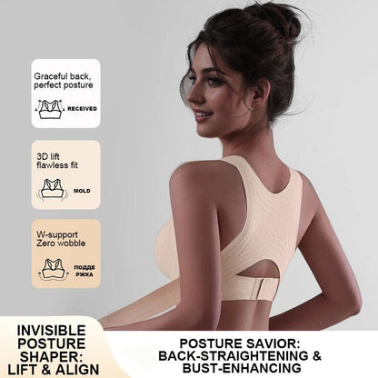 🔥Buy One Get One Free - Posture Corrector Bra 2-in-1 -Supportive Shapewear Adjustable Support for Back &Shoulders
