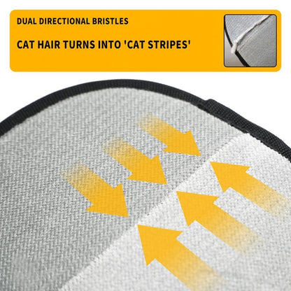 Pet hair remover Electrostatic gloves Two-way brush sticky hair remover