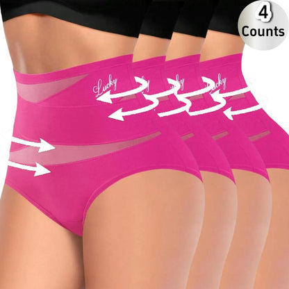 Buy 1 Get 3 Free - Super High-Waist Shaping Panties for Women